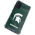 Michigan State University Green Jersey Galaxy S20 FE Clear Case